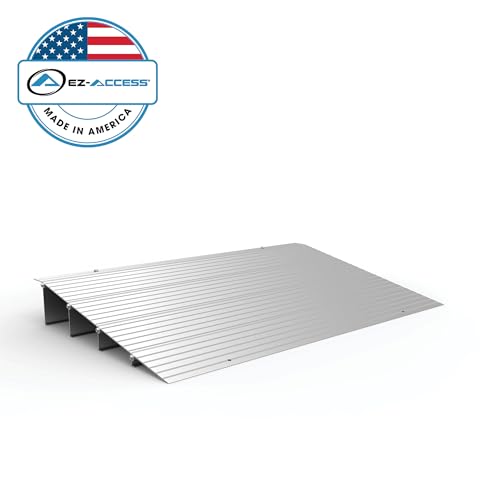 Portable Self Supporting Aluminum Modular Entry Threshold Ramp, 6 Inch B20824