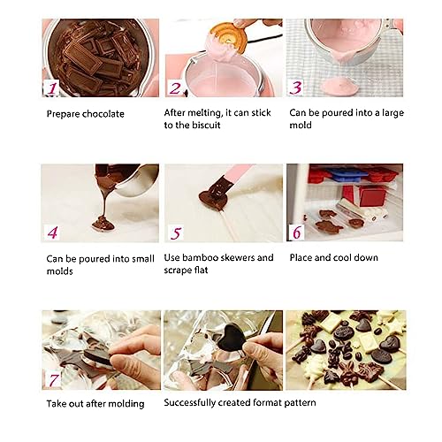 Mini Electric Fondue Pot Kit with Double Melting Pot G705