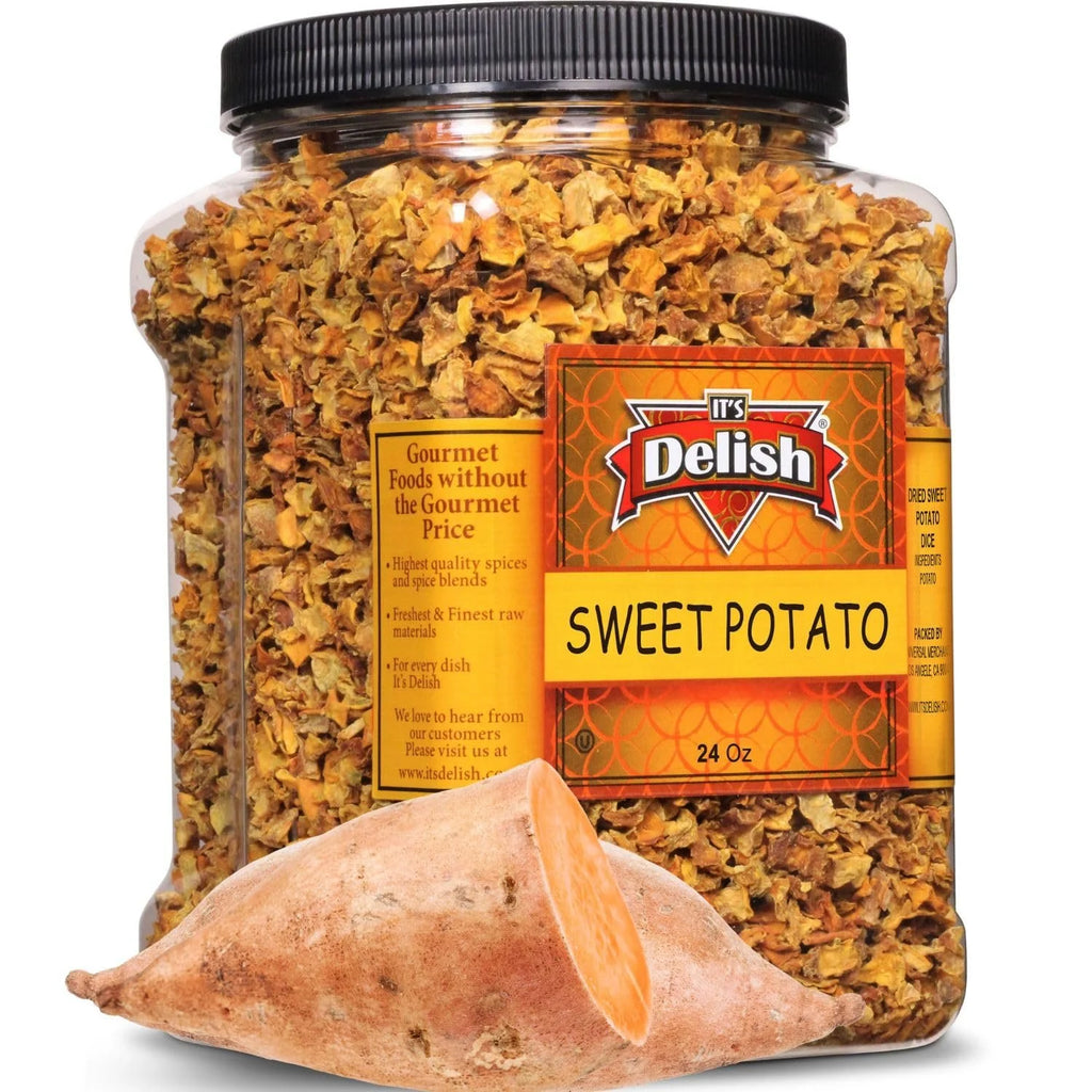24 Oz Dehydrated Sweet Potato Dices R132