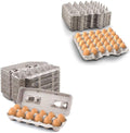 15 Pc Biodegradable Pulp Fiber Egg Cartons M4594