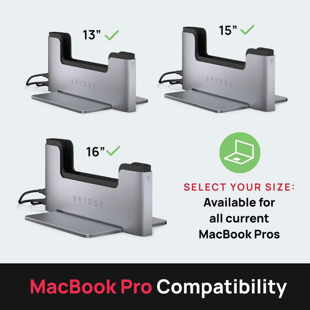 Vertical Laptop Stand for 16-inch MacBook Pro C53872