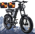Retro 1500W Electric Bike with 20 Inch Fat Tire R537