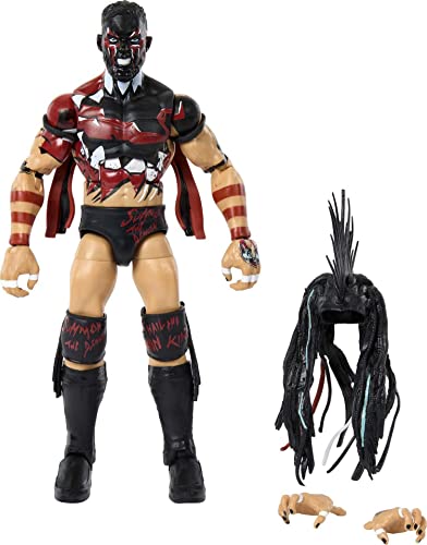 WWE Elite Collection Action Figure & Accessories, 6-inch Collectible with 25 Articulation Points & Swappable Hands L989