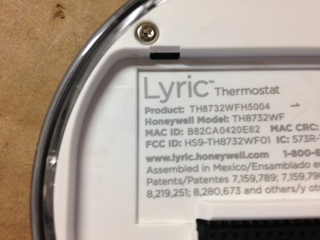 SMART ROUND WIFI PROGRAMMABLE THERMOSTAT A432227