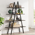 4-Tier Industrial Ladder Bookshelf T6210