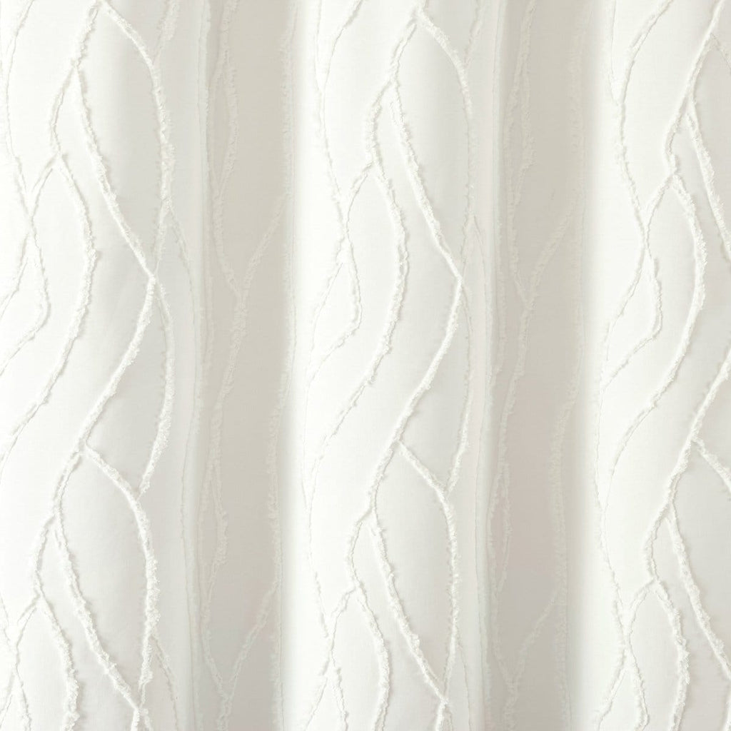 Jacquard Wave Shower Curtain