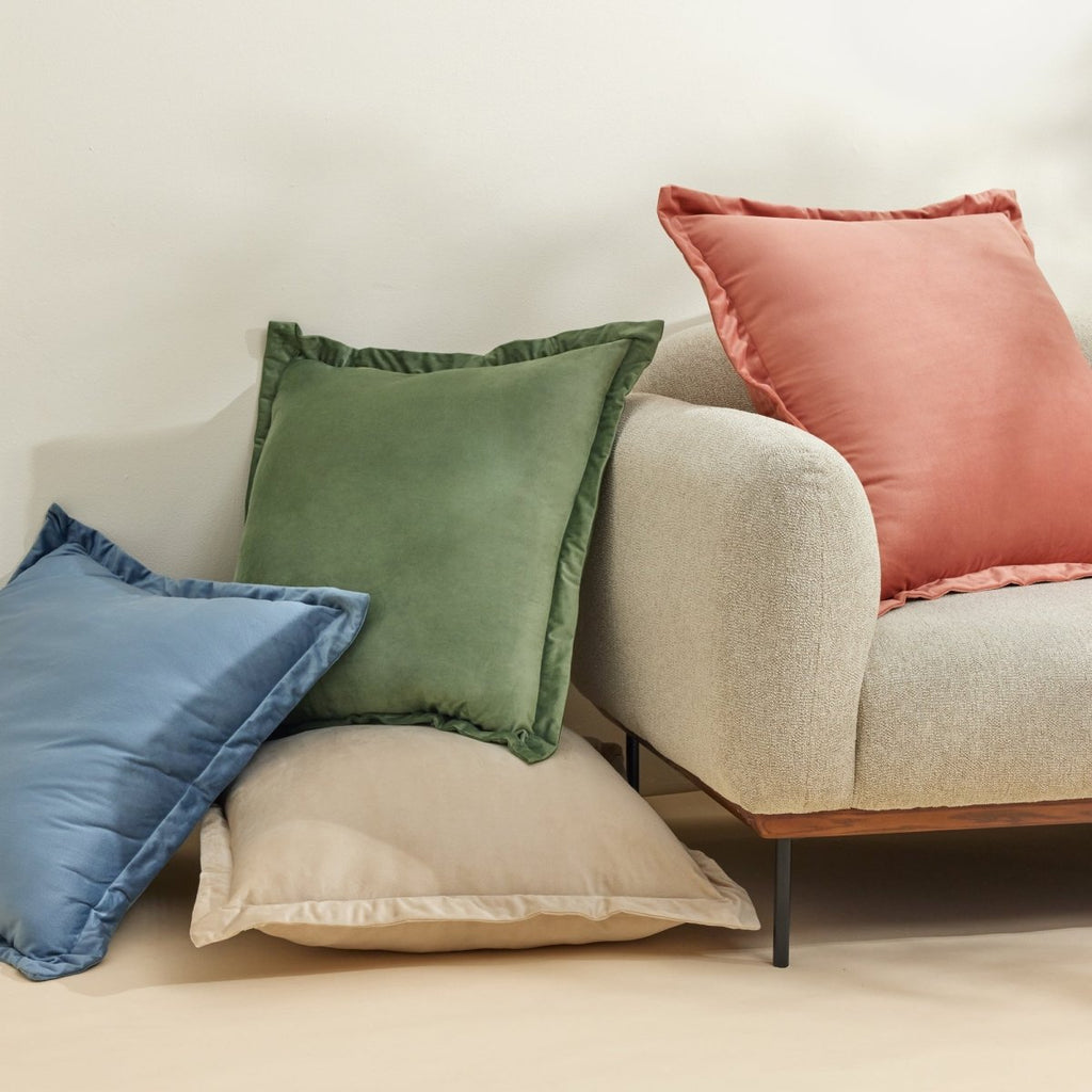 Velvet Dreams Euro Sham Cover 2 Piece Set