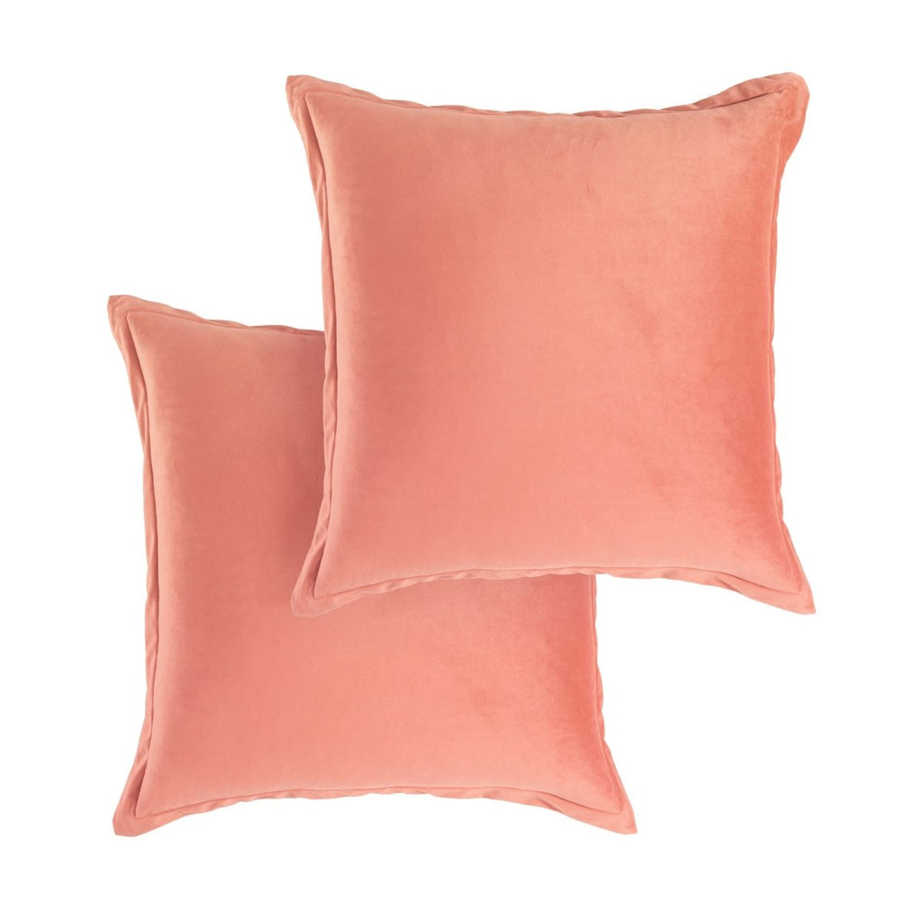 Velvet Dreams Euro Sham Cover 2 Piece Set