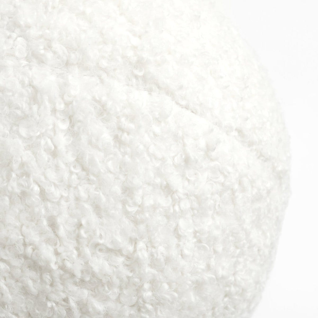 Neo Boucle Sphere Ball Throw Pillow