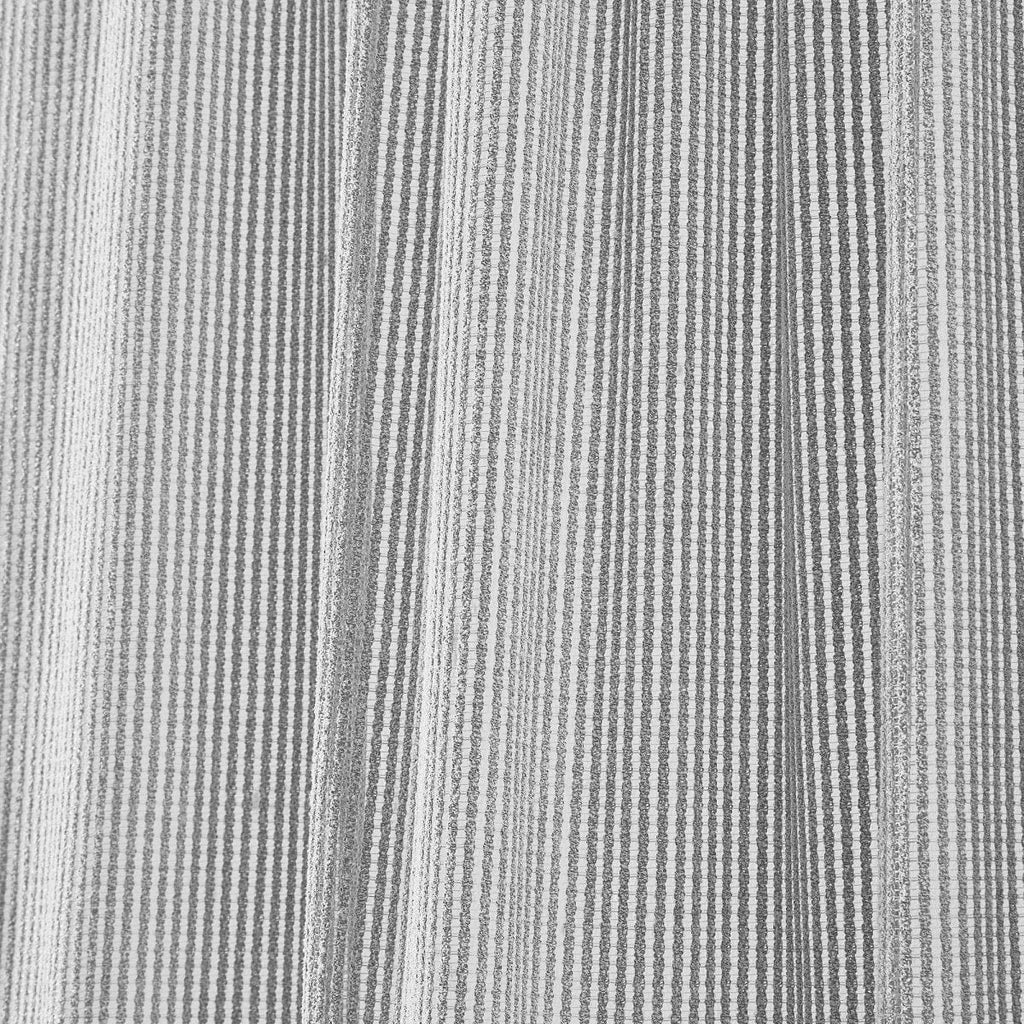 Milla Knitted Textured Sheer Window Curtain Panel Pair
