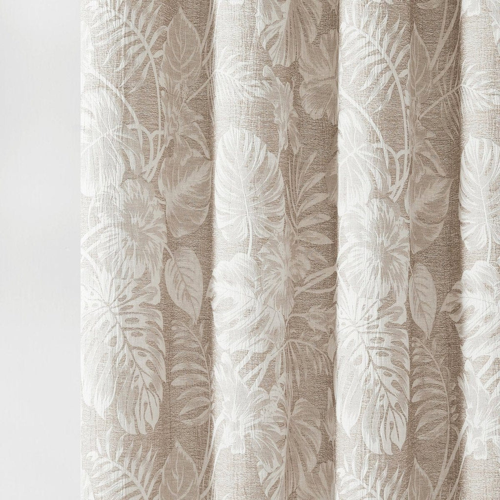 Bali Tropical Leaves Shower Curtain