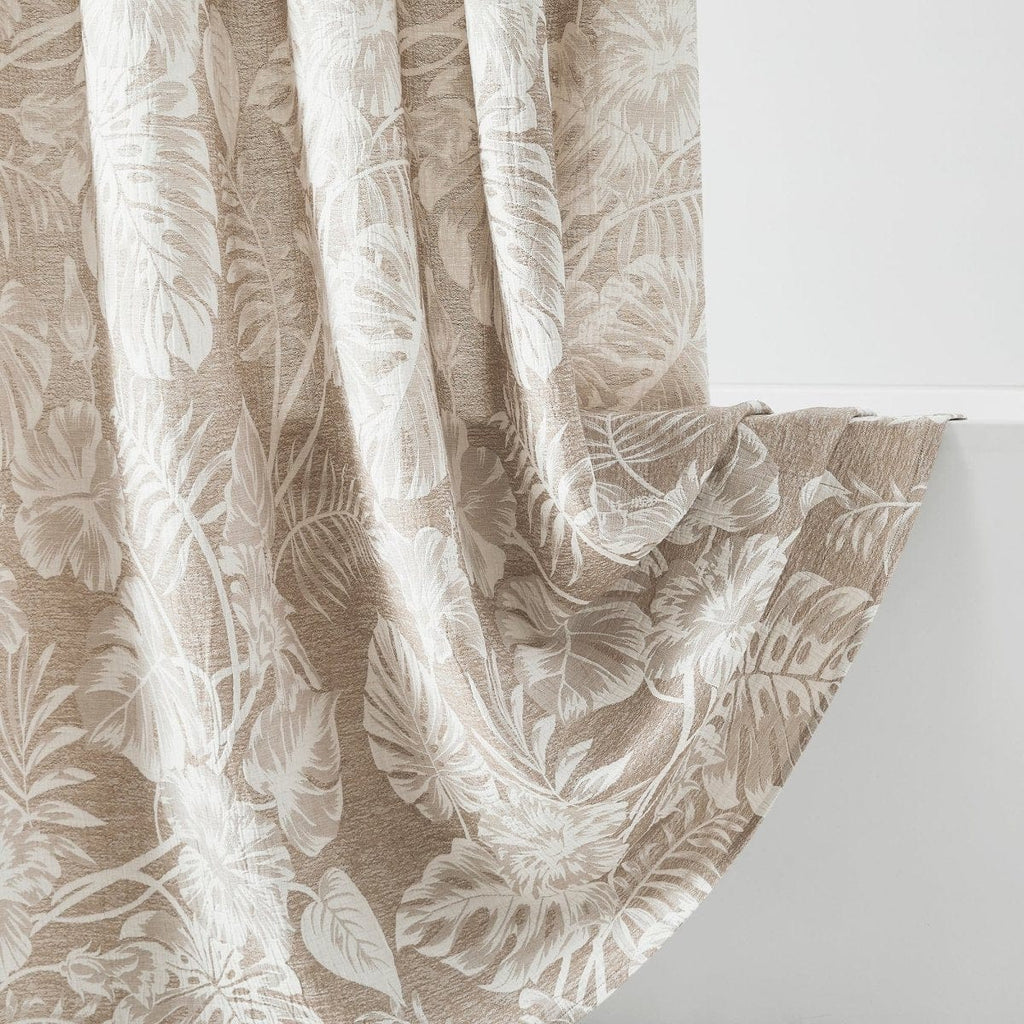 Bali Tropical Leaves Shower Curtain