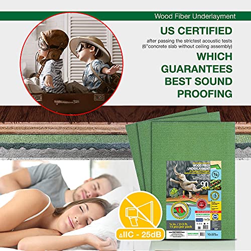 3mm Natural Soundproofing Flooring Underlayment J9664