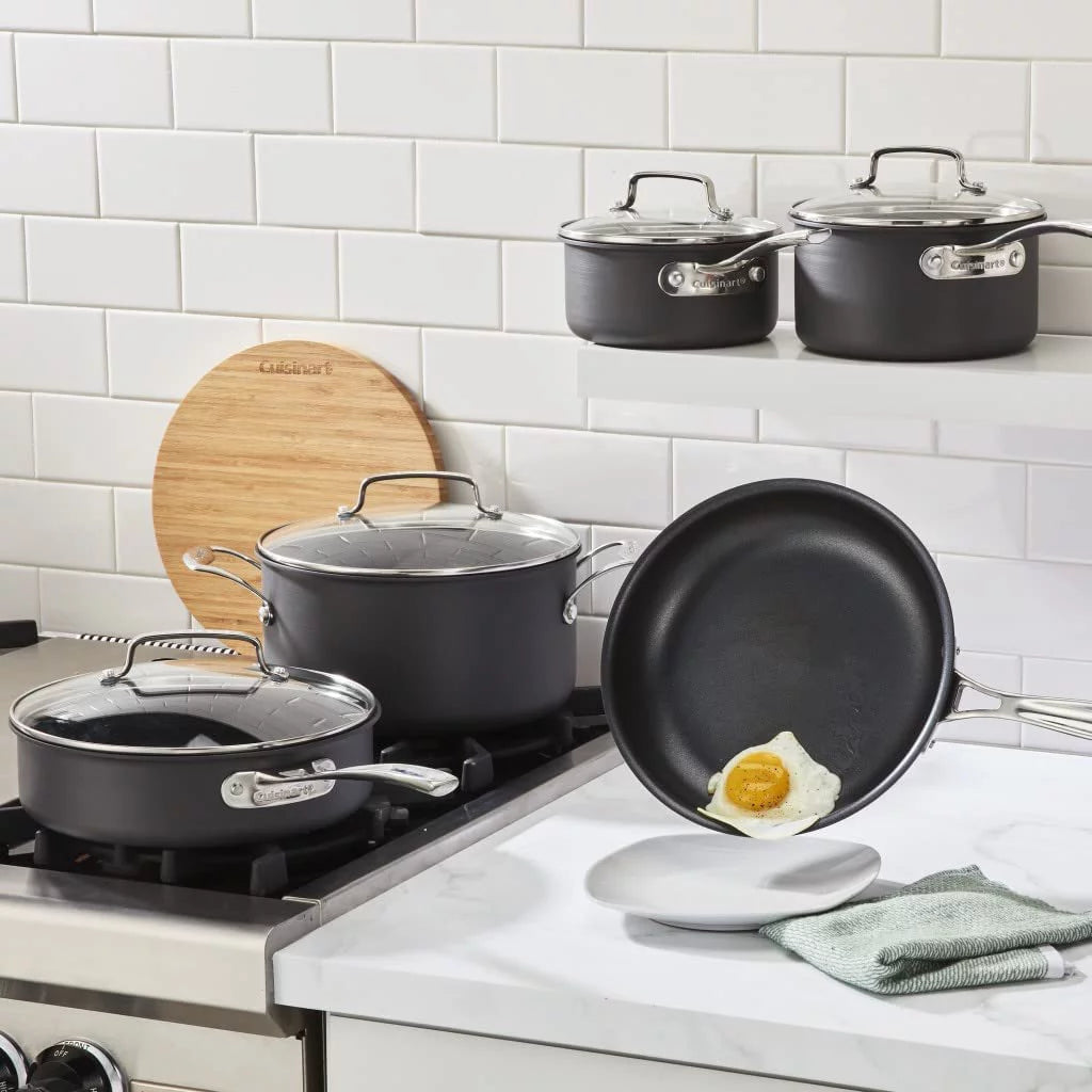 9 Piece Hard Anodized Cookware Set G900902