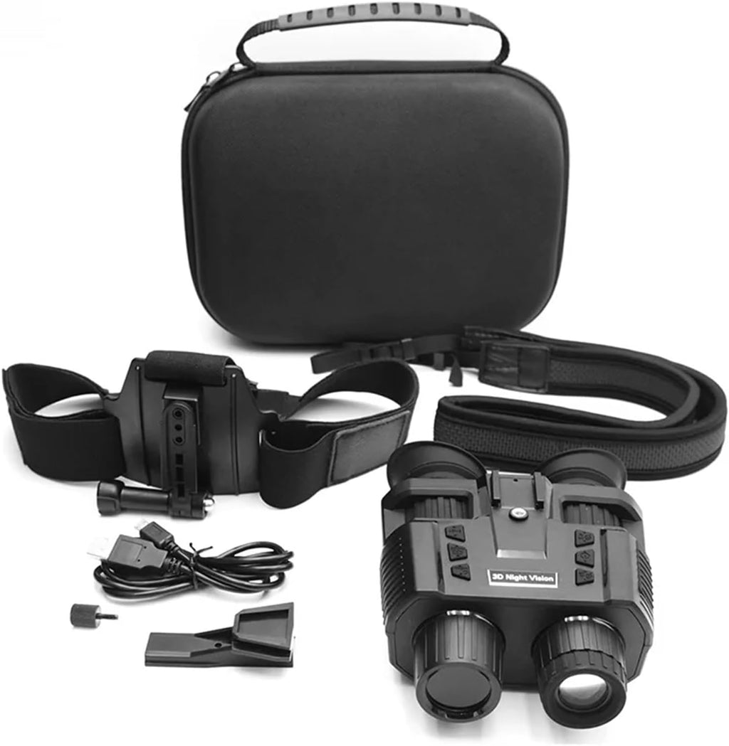 8X Digital Zoom Infrared Night Vision Goggles with 32GB SD Card A93622