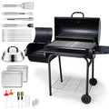 Charcoal Grill Offset Smoker P386270