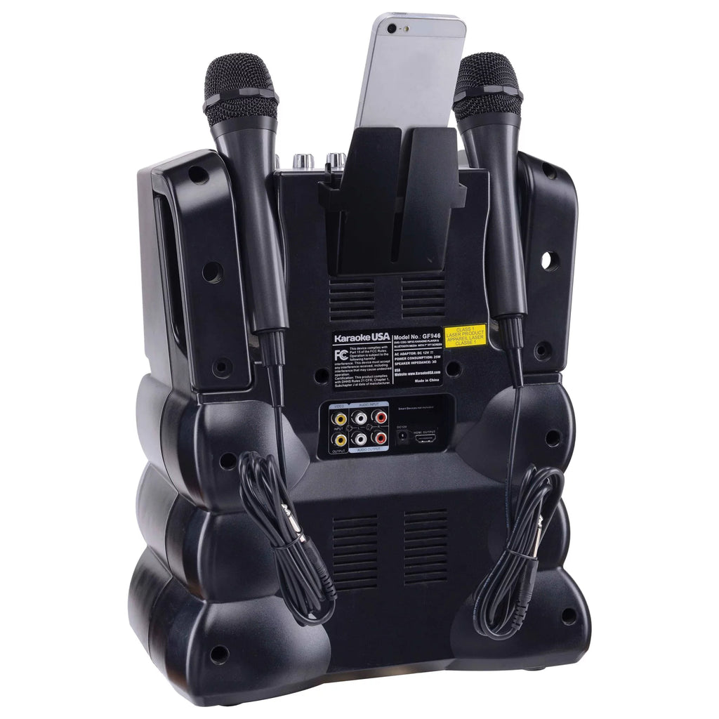 35-Watt Karaoke System with 7" TFT Digital Color Screen, 2 Microphones R3914