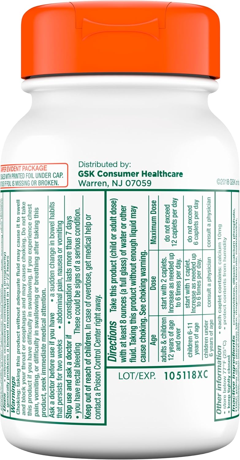 100 Count Pack of 2 Caplets Fiber Therapy Q5914