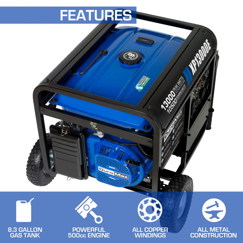 13,000 Watt Portable Gas Powered Generator Q703470