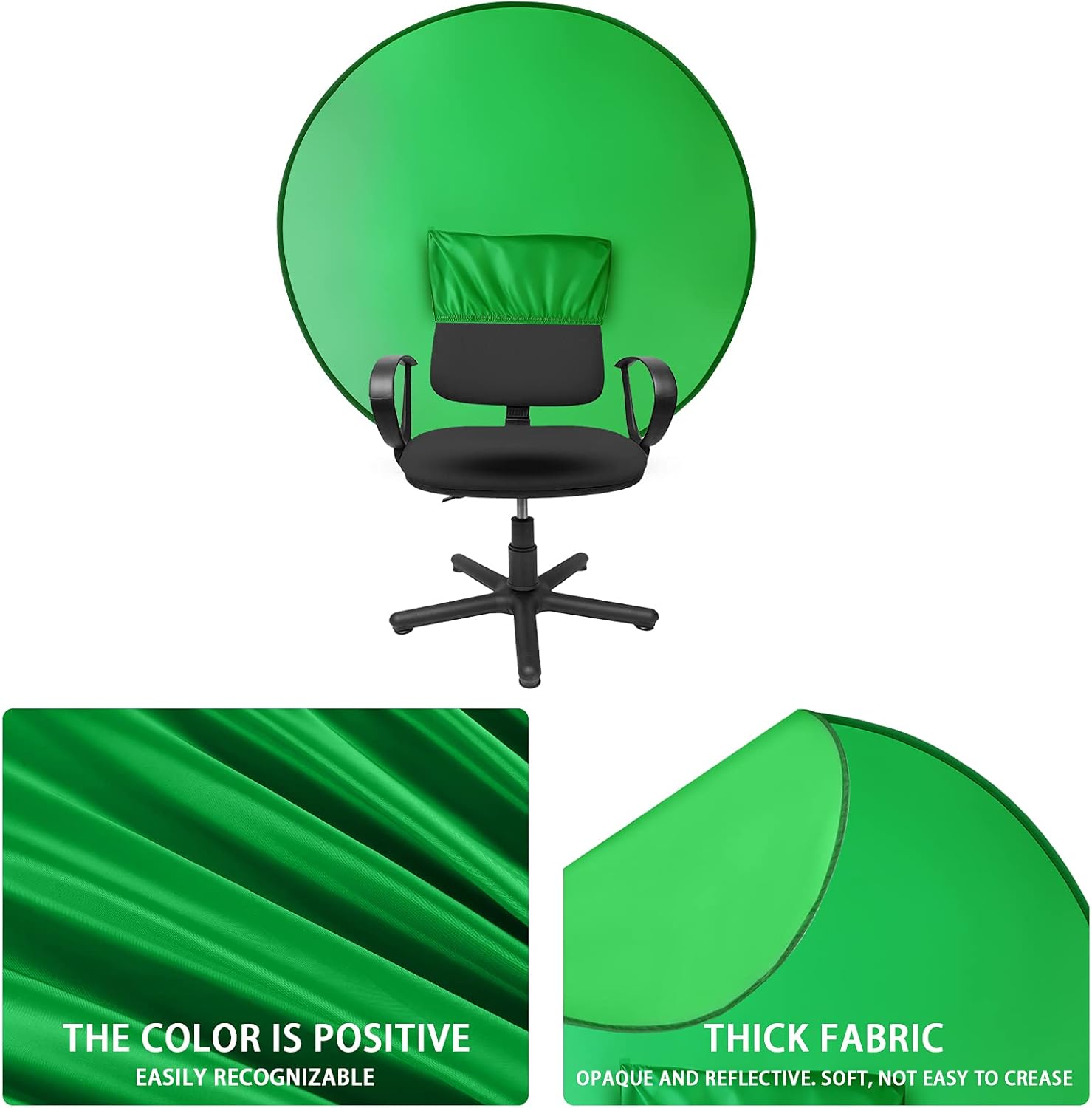 Portable Green Screen Backdrop (56'') Y73159