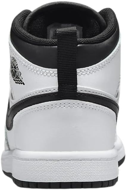 White Black White Black Mid Little Kids Shoes D988