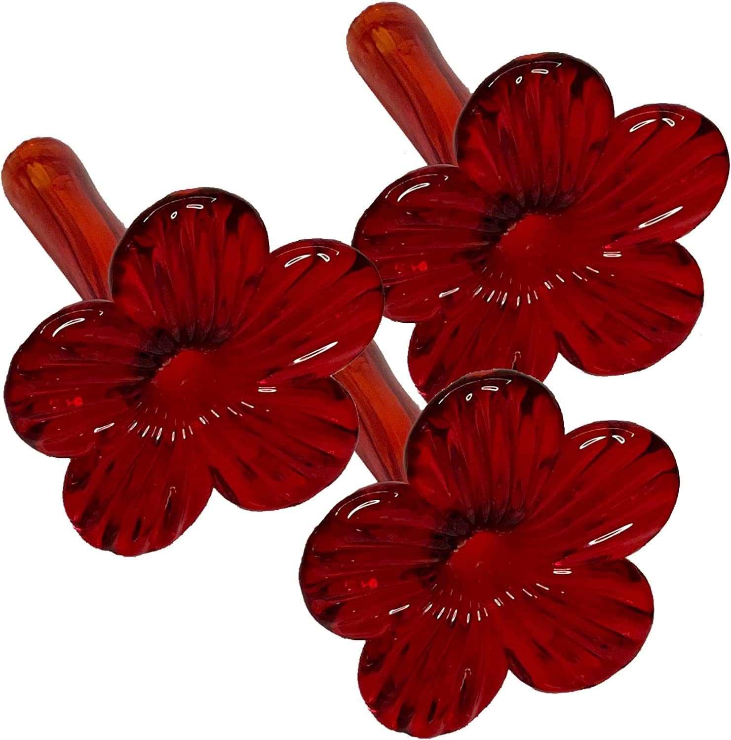 Pack of 3 Shatterproof Hummingbird Replacement Flower Feeding Tubes V1537