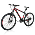 26 Inch 21 Speed Red Black Mountain Bike U96940