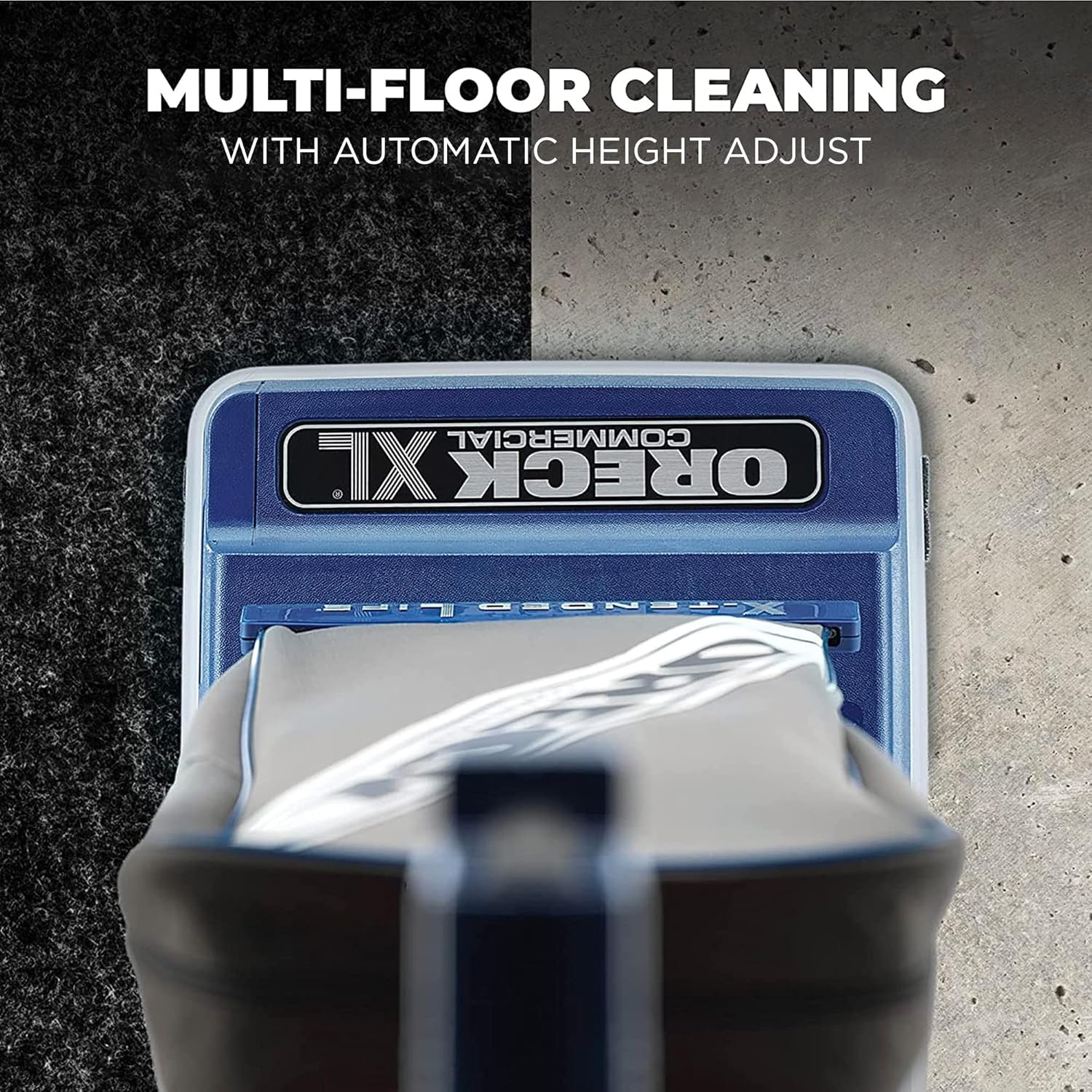 Gray/Blue Upright Vacuum Cleaner B1175