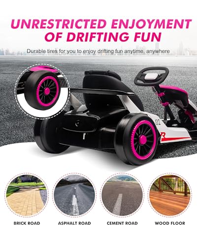Red Electric Drift Go Kart H363783