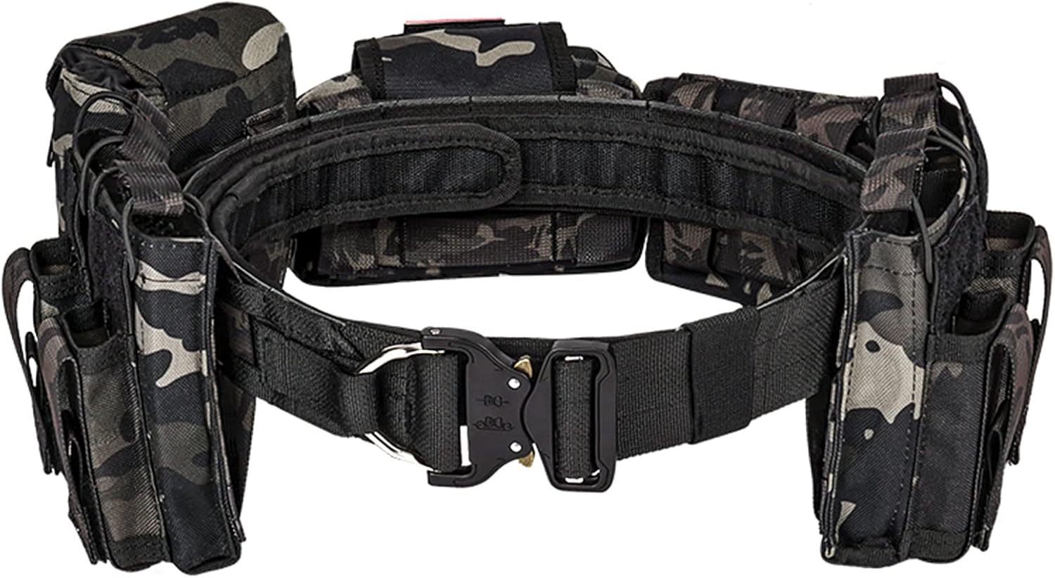 7 in 1 Tactical Modular Duty Belt Set with Pouches H734