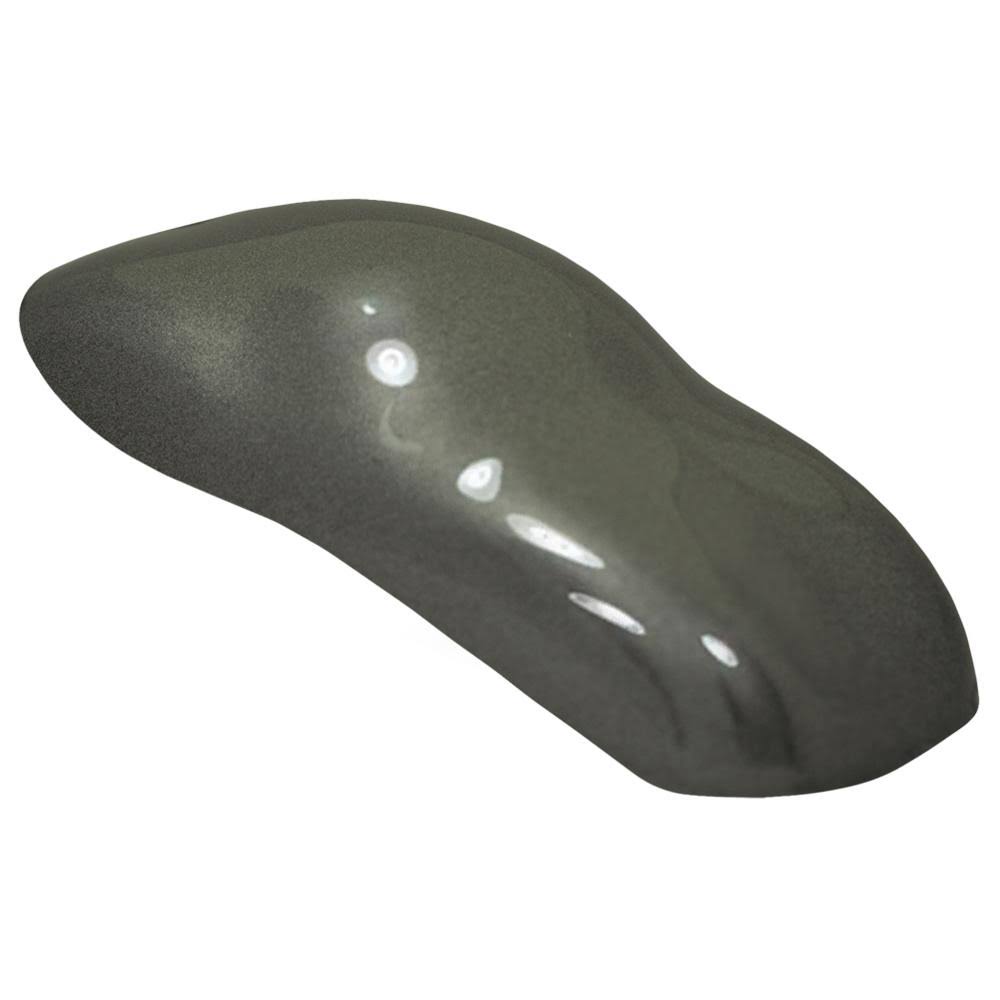 Gray Metallic Urethane Basecoat Clearcoat Car Auto Paint Complete Medium Quart Kit E331904