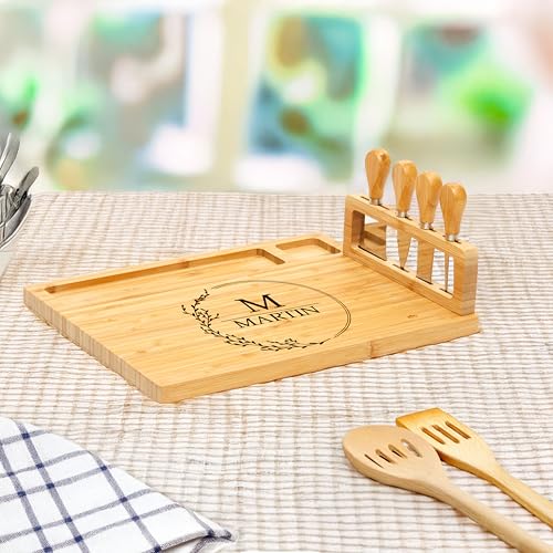 Bamboo Engraved Charcuterie Board C527