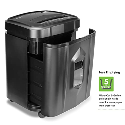 120-Sheet Auto Feed Micro-Cut Paper Shredder (Black) V66335
