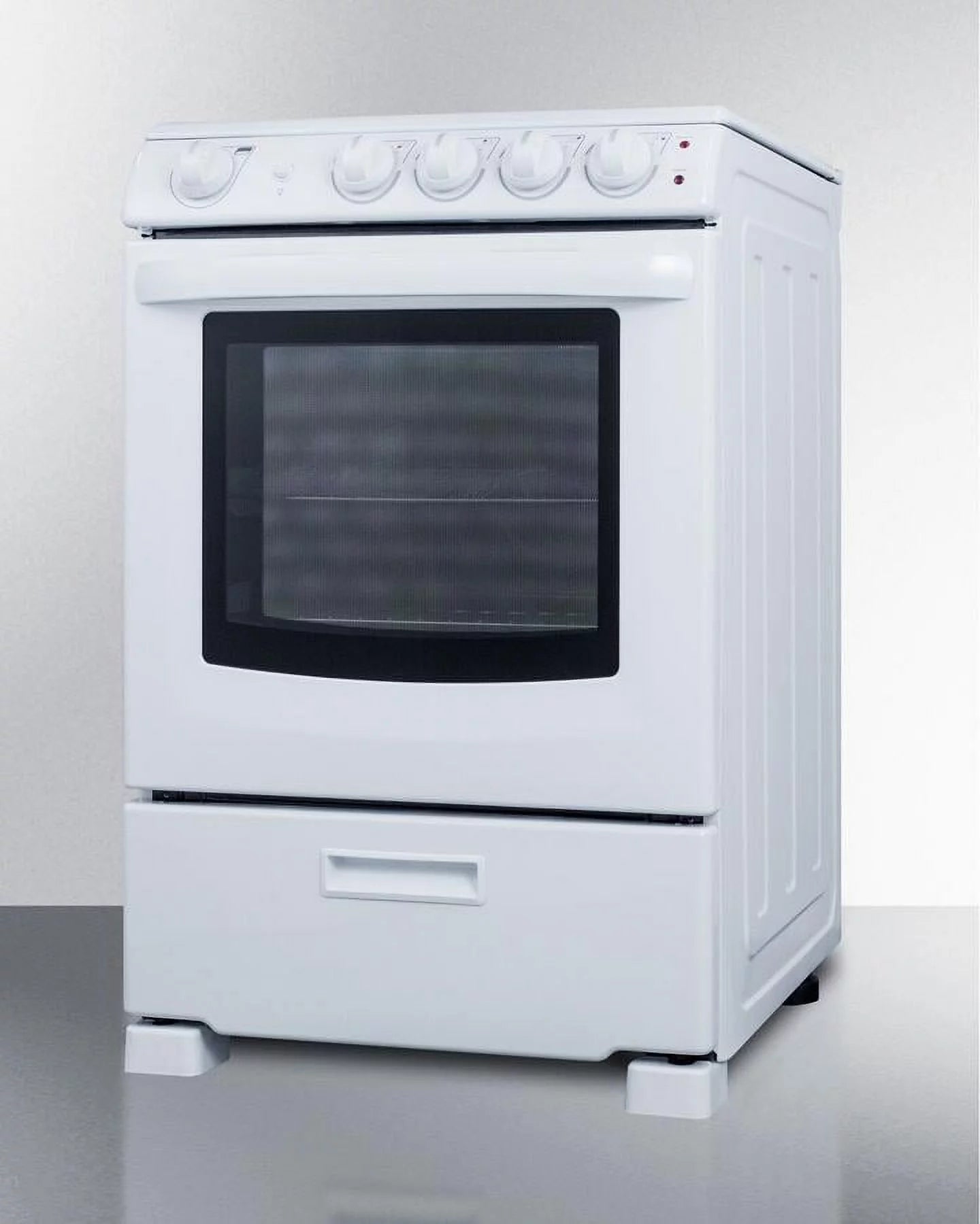 White Electric Smooth-Top Range K7774