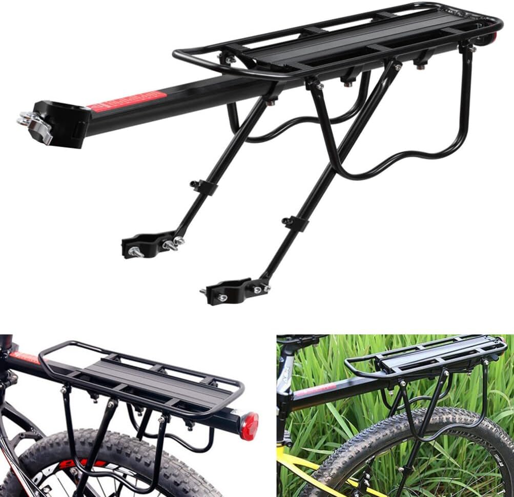 Retractable Quick Release Adjustable Alloy Bicycle Cargo Rack G5917