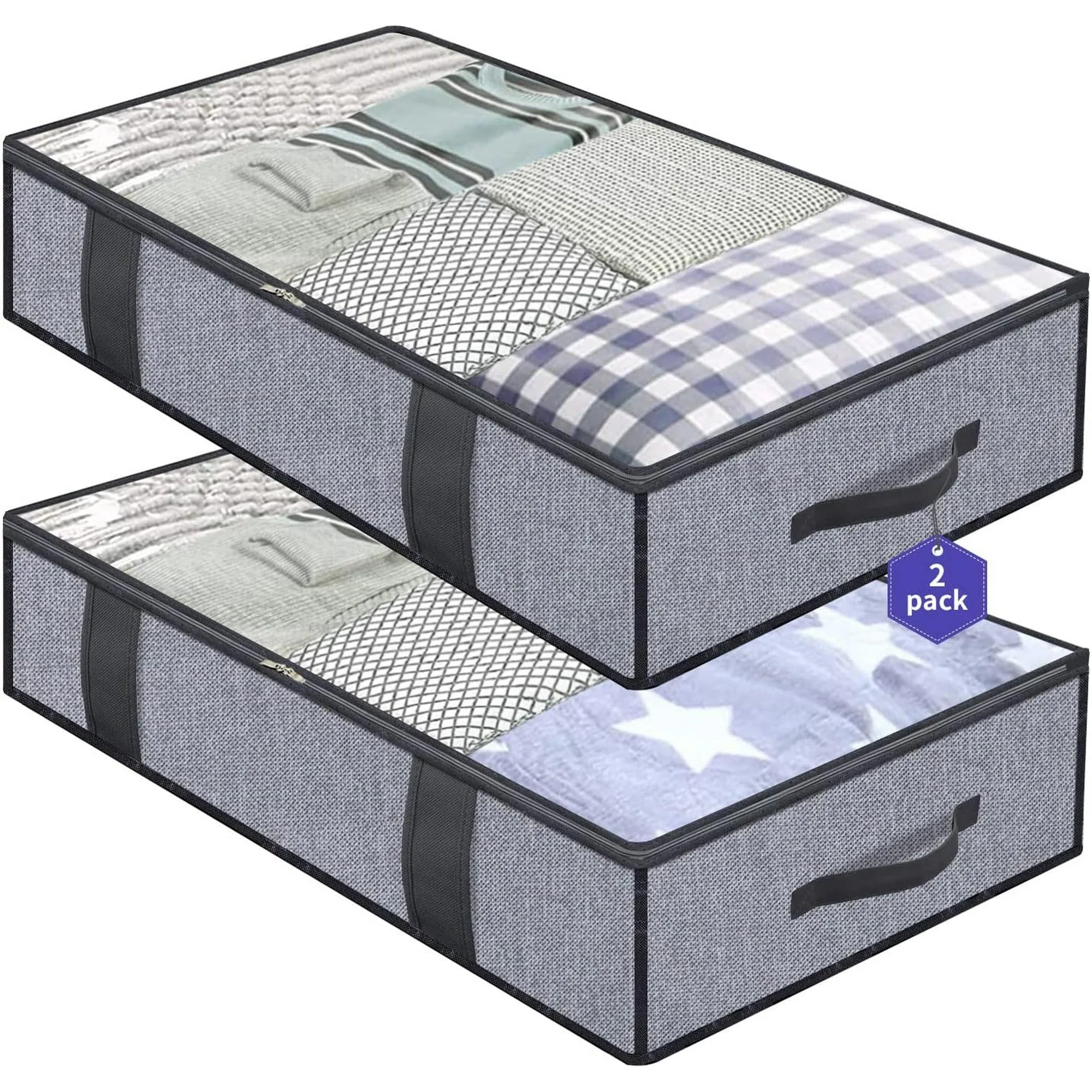 Breathable Zippered Storage Bag with Clear Window L744