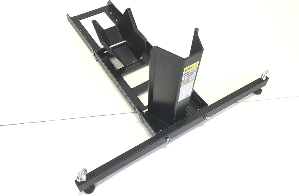 Adjustable Motorcycle Wheel Chock Stand Heavy Duty 1800lb Weight Capacity A480