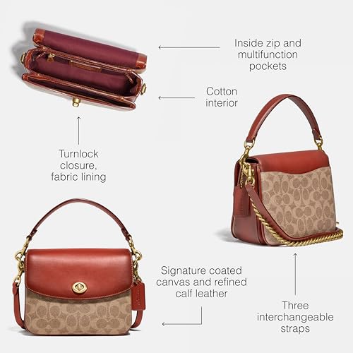 Coated Canvas Crossbody D9586