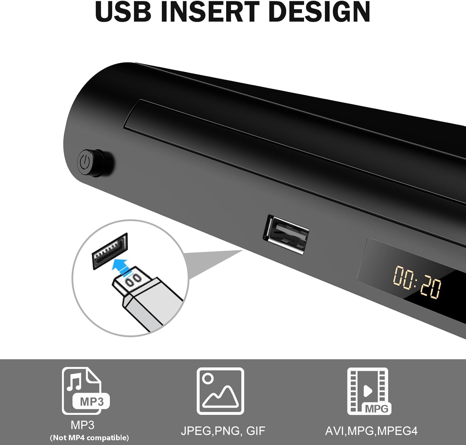 All Region Free DVD Player with HDMI Output D981