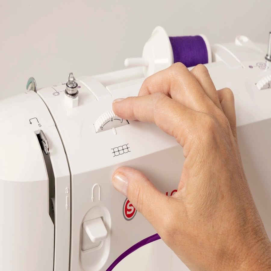 Sewing Machine With Accessory Kit & Foot Pedal - 110 Stitch Applications N1486