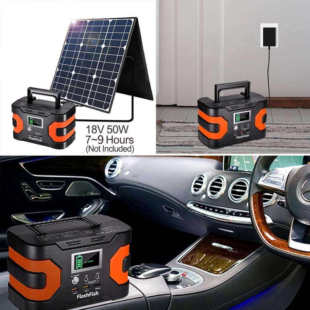 200W Peak Power Station 166Wh 45000mAh 110V 150W Lithium Battery Pack L838927