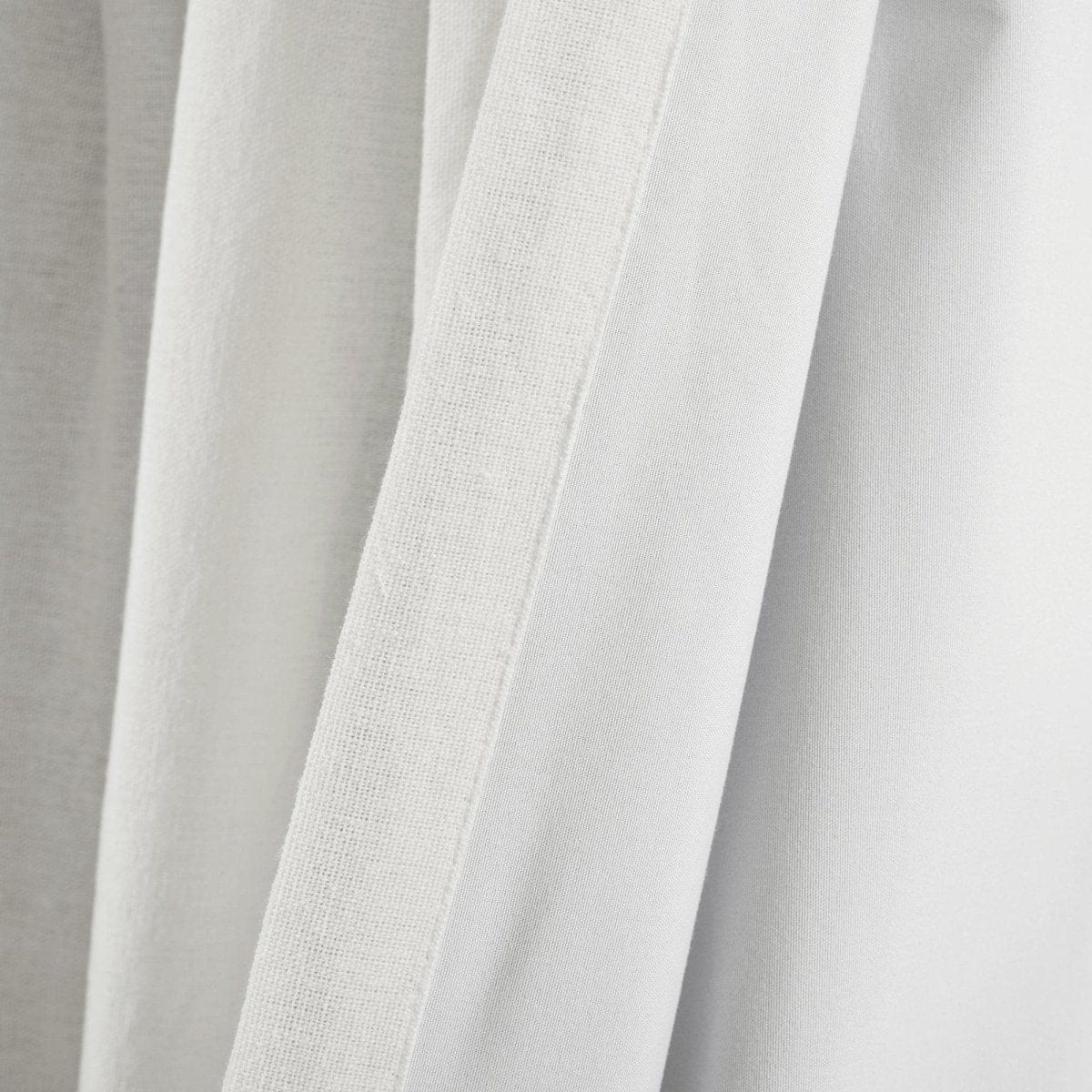 Linen Button Lined 100% Blackout Window Curtain Panel