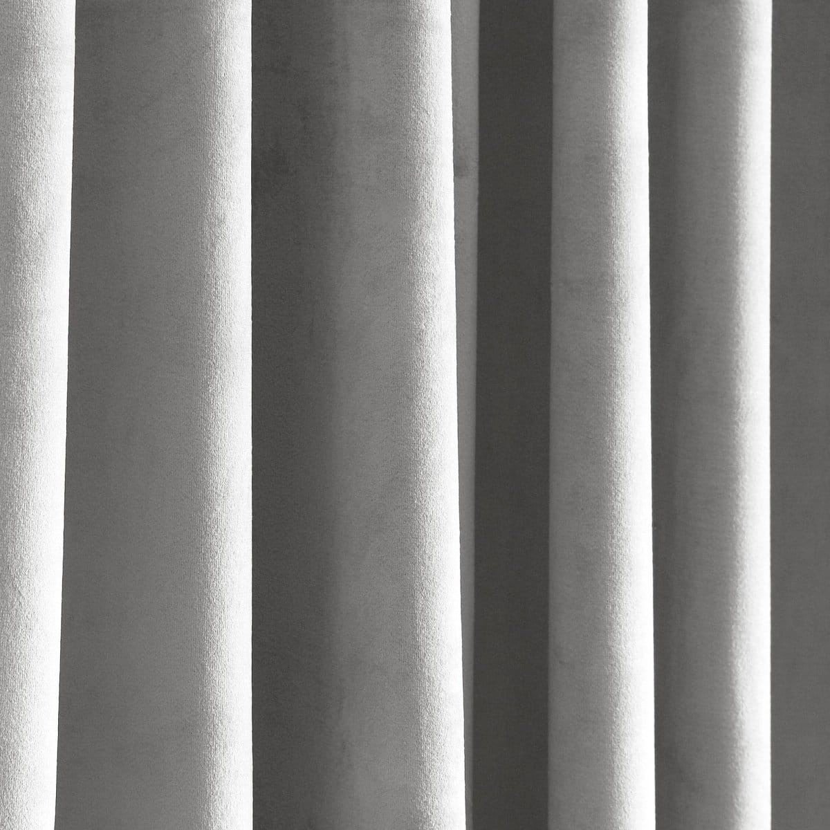 Prima Velvet Solid Back Tab Rod Pocket Light Filtering Window Curtain Panel Set