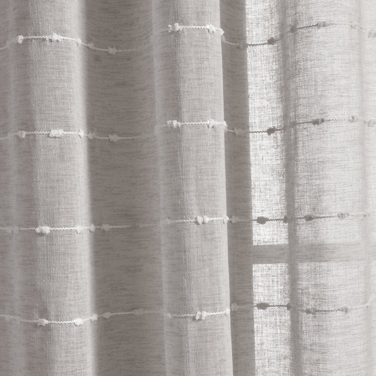 Farmhouse Textured Sheer Valance