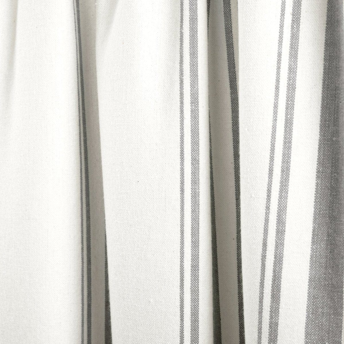 Farmhouse Stripe Yarn Dyed Recycled Cotton Blend Valance