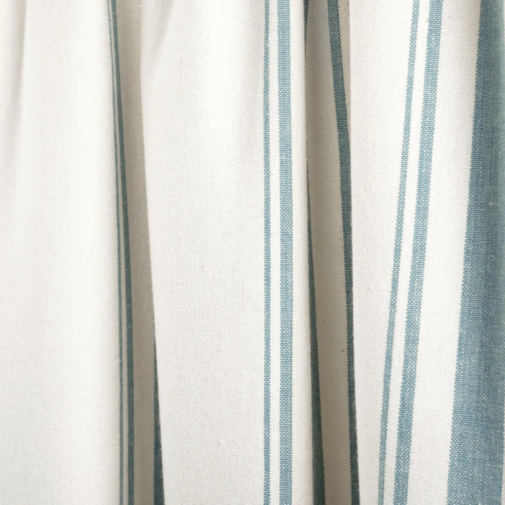 Farmhouse Stripe Yarn Dyed Recycled Cotton Blend Valance
