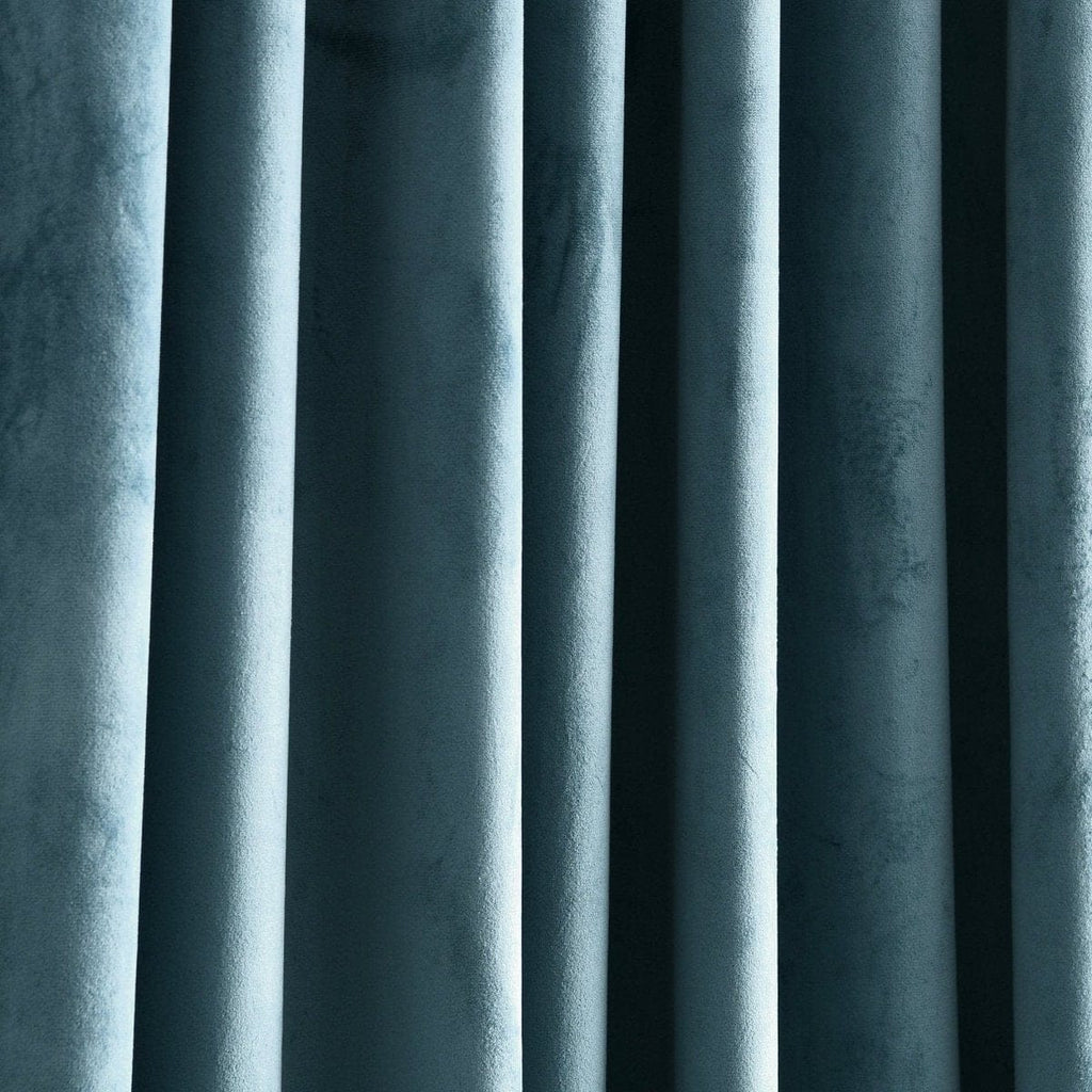 Prima Velvet Solid Back Tab Rod Pocket Light Filtering Window Curtain Panel Set