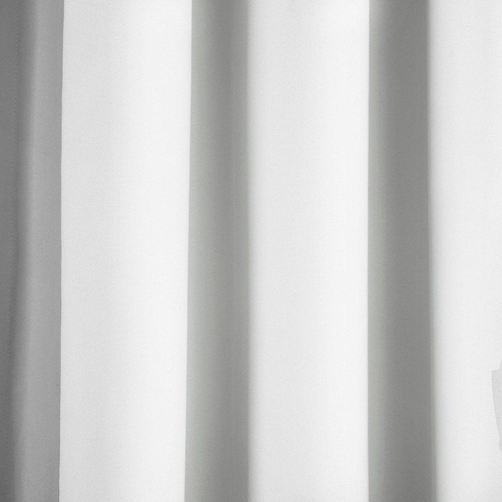 Block Border Blackout Window Curtain Panel