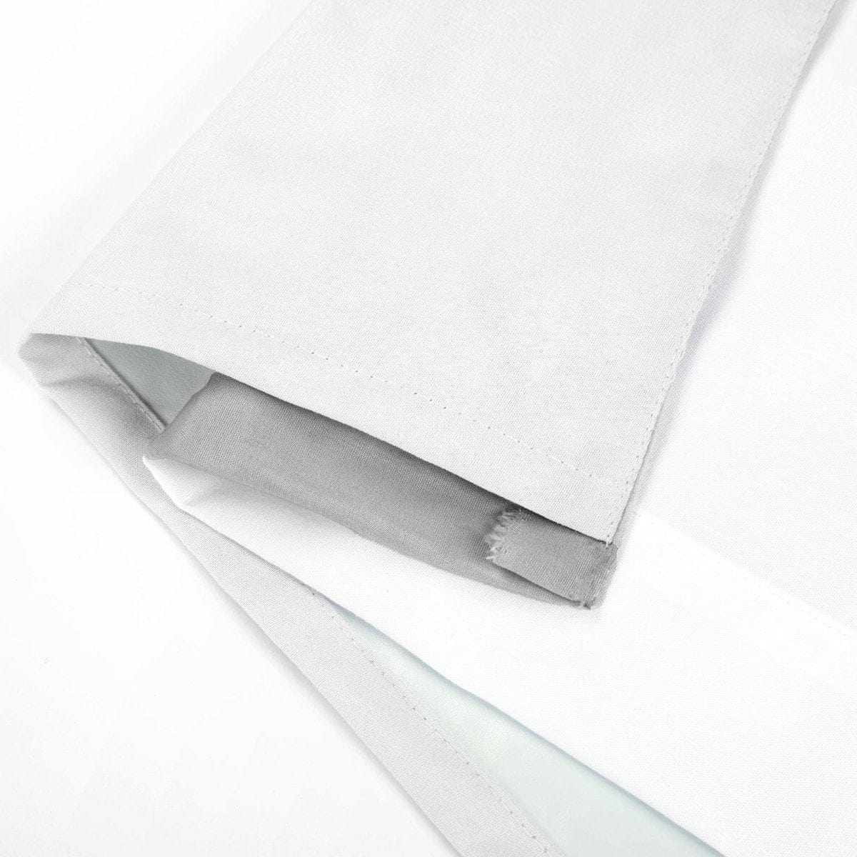 Block Border Blackout Window Curtain Panel