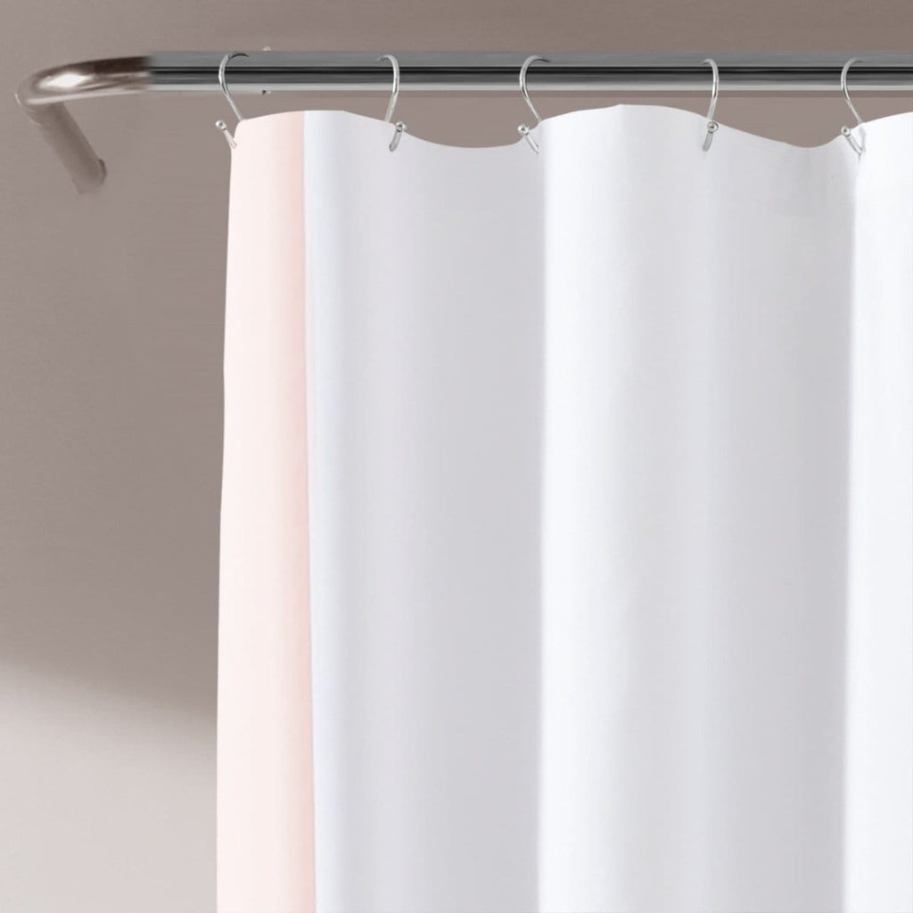 Block Border Shower Curtain